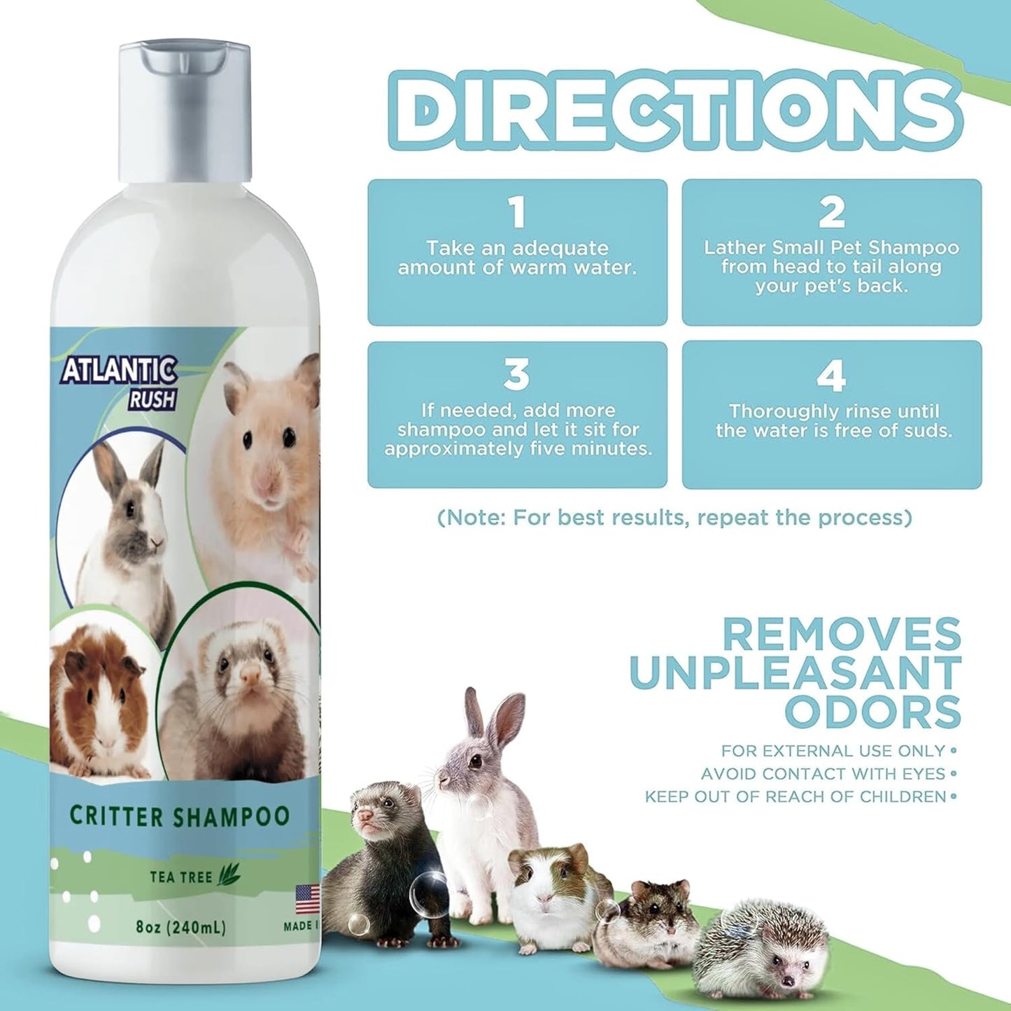 Tea Tree Scented Critter Shampoo