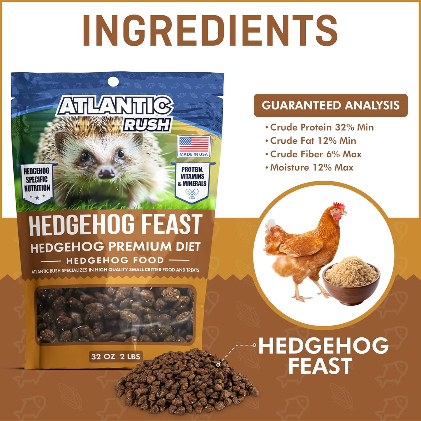 Hedgehog Feast - Premium Hedgehog Food