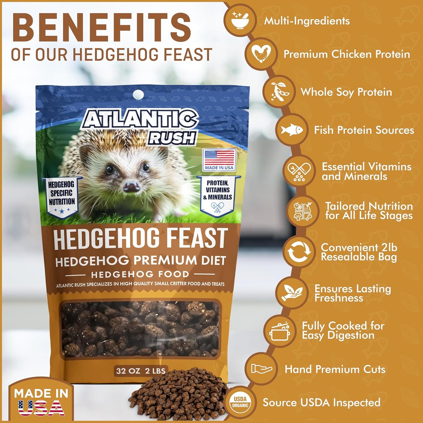 Hedgehog Feast - Premium Hedgehog Food