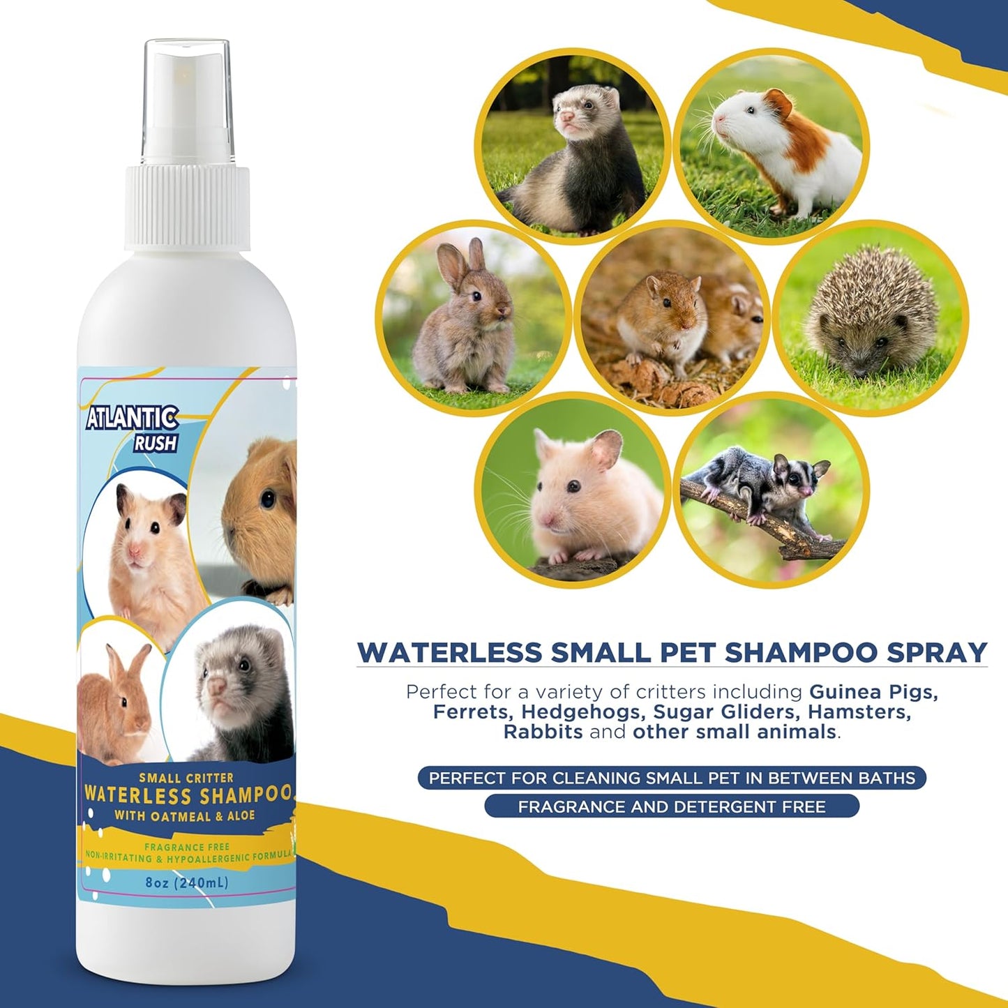 Waterless Fragrance Free Critter Shampoo