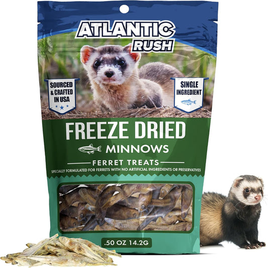 Freeze-Dried Minnow Ferret Treats