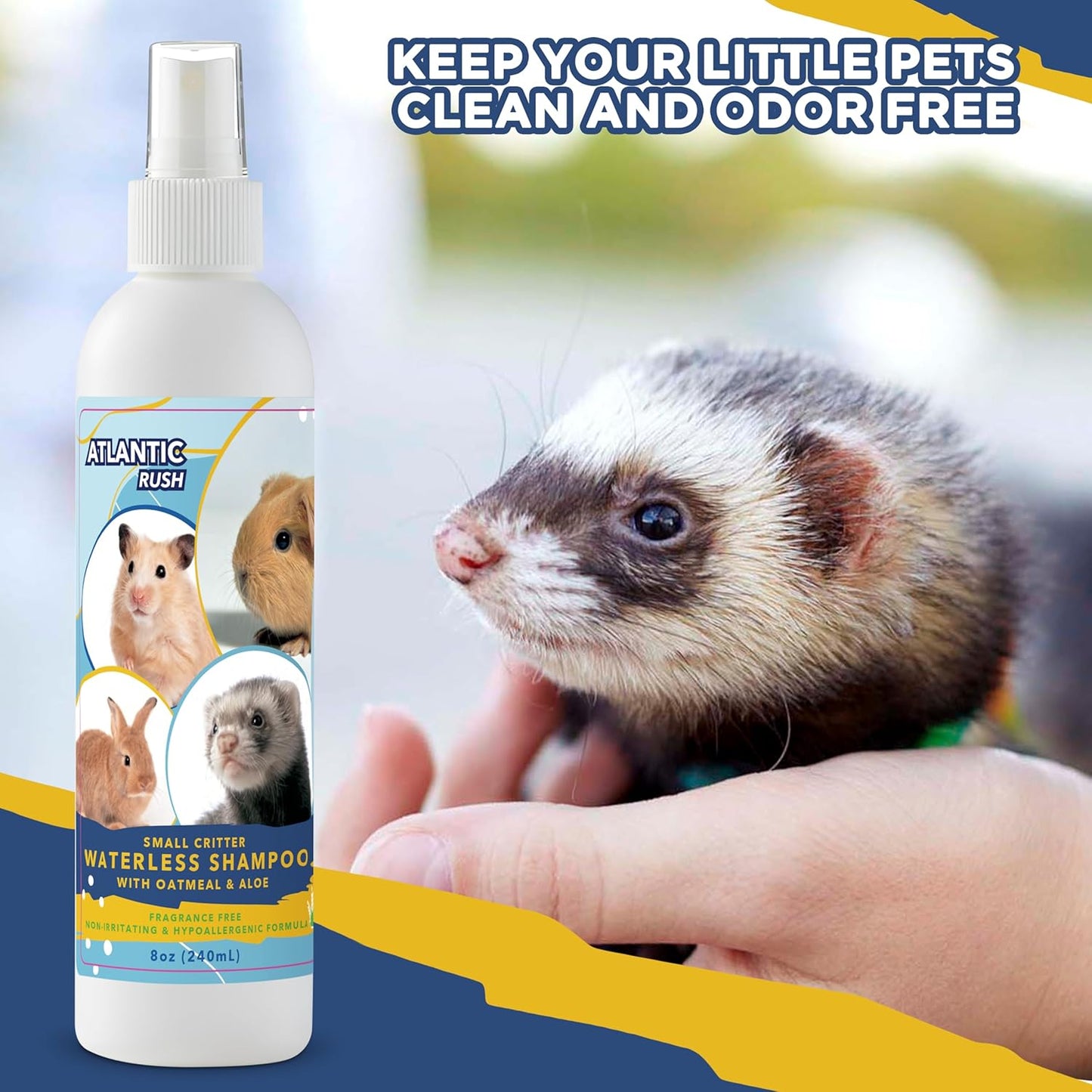 Waterless Fragrance Free Critter Shampoo