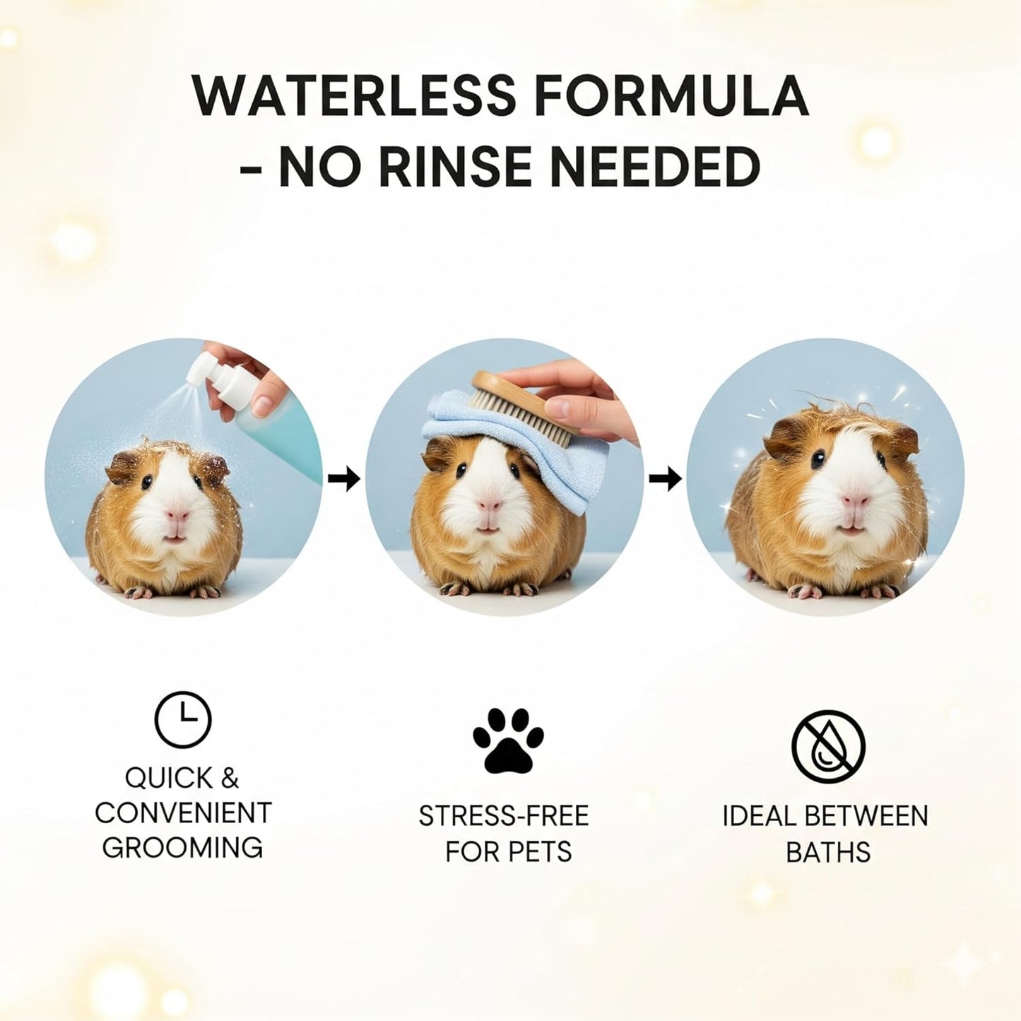 Waterless Sugar Cookie Scented Critter Shampoo