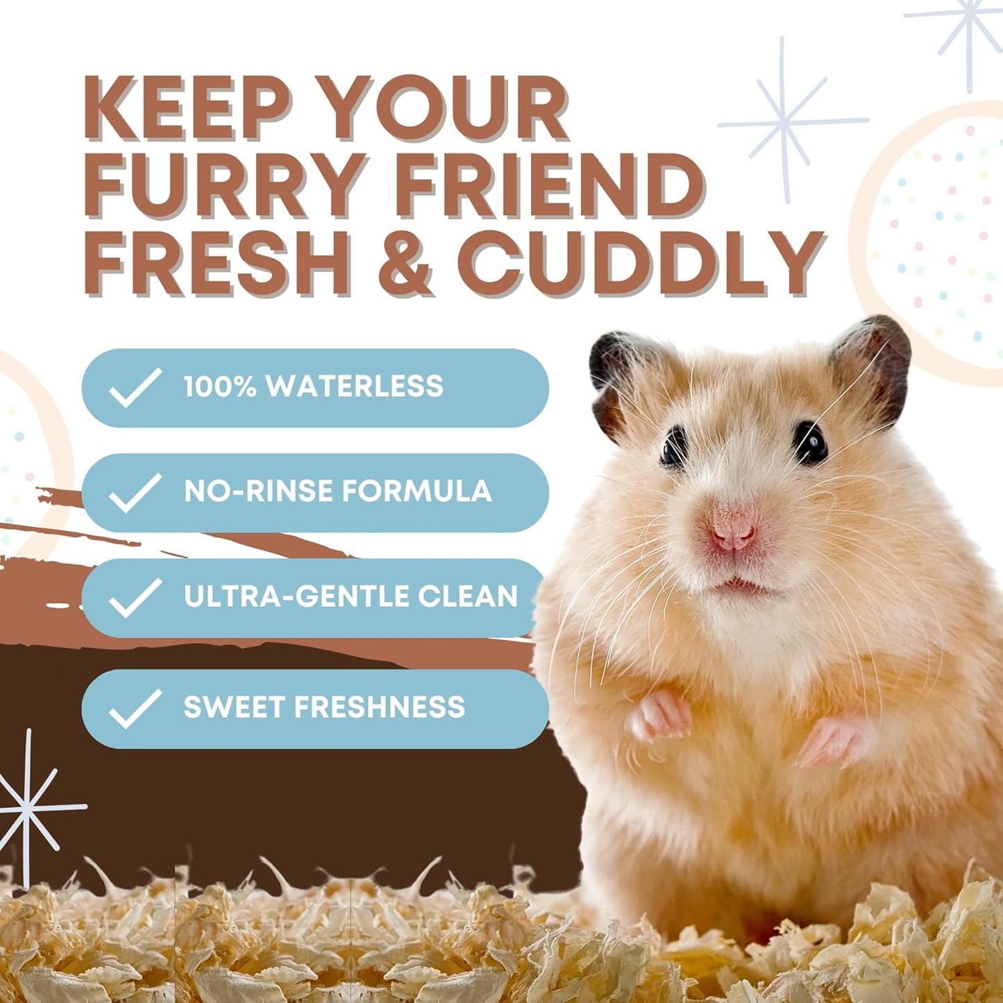 Waterless Sugar Cookie Scented Critter Shampoo