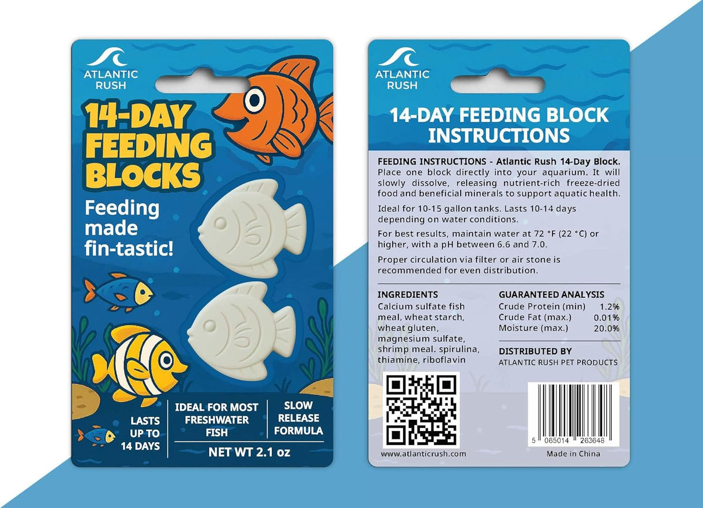 14-Day Vacation Feeder Blocks