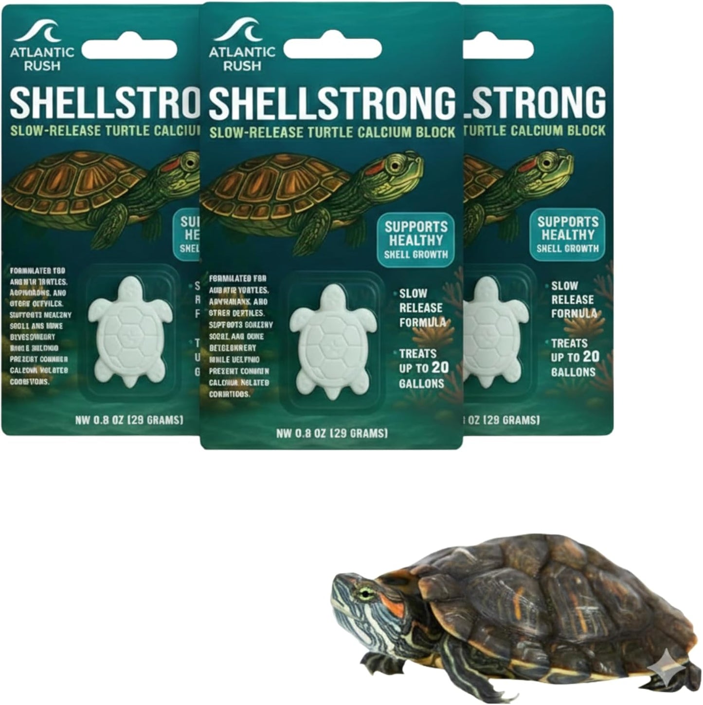 Shellstrong: Calcium Block for Turtles