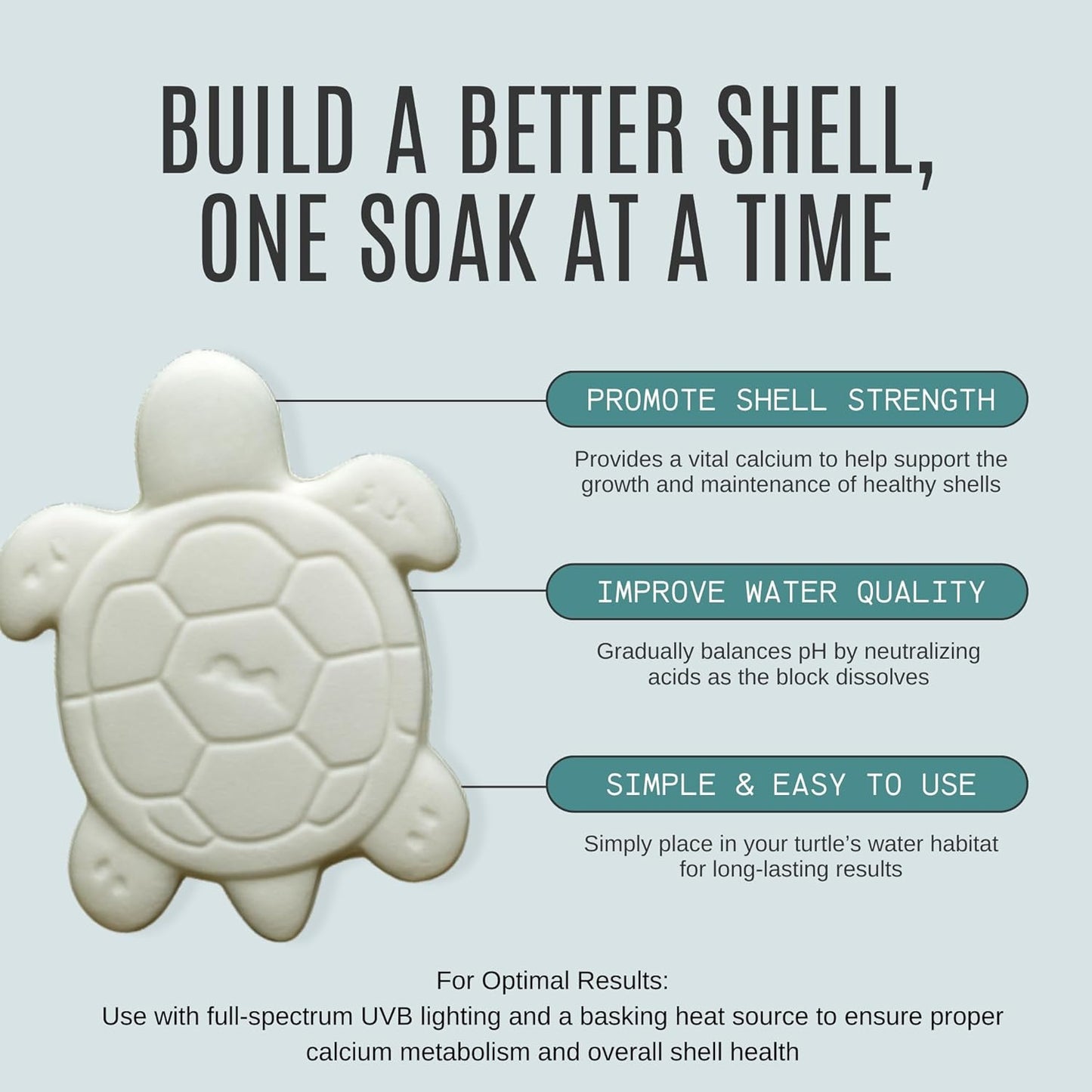 Shellstrong: Calcium Block for Turtles